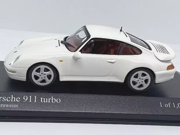 Minichamps Porsche 911 993 Turbo 1995 Red Interior 1:43 430069211