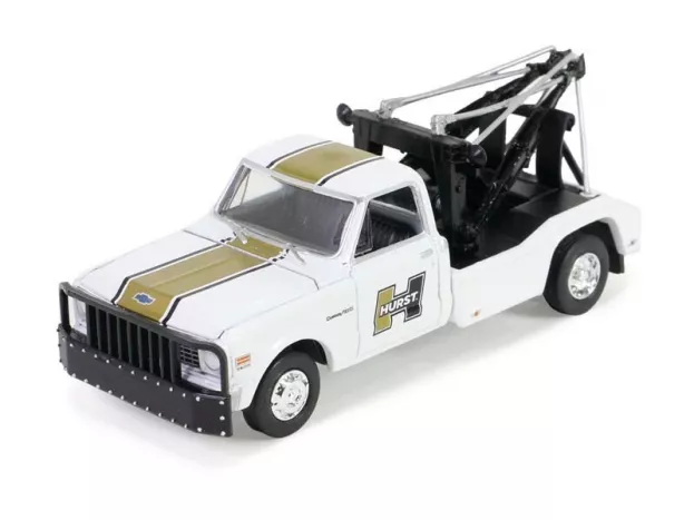 Greenlight Chevrolet C-30 Pick-up Wrecker Carro Attrezzi Wrecker Road Service Hurst 1972 1:64 46140A
