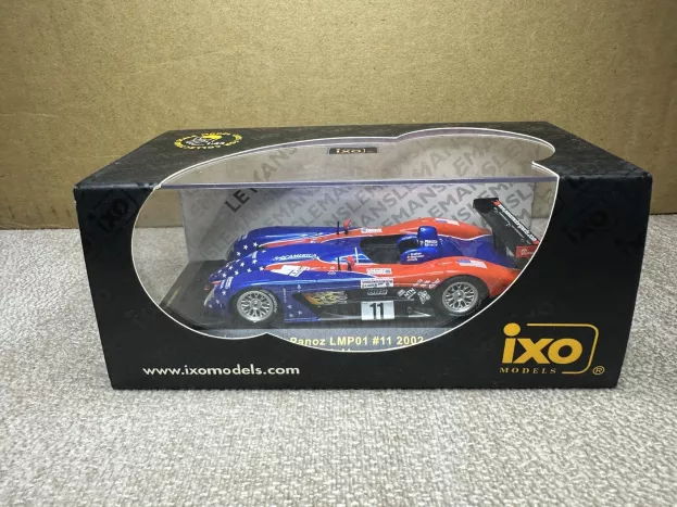 IXO Models Panoz Lmp01 Evo Panoz Motor Sports N 11 24h Le Mans 2002 D.brabham J.magnussen B.herta 1:43 LMM041