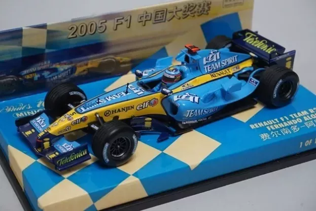Minichamps Renault F1 R25 Team N 5 Fernando Alonso 2005 World Champion 1:43 403050025