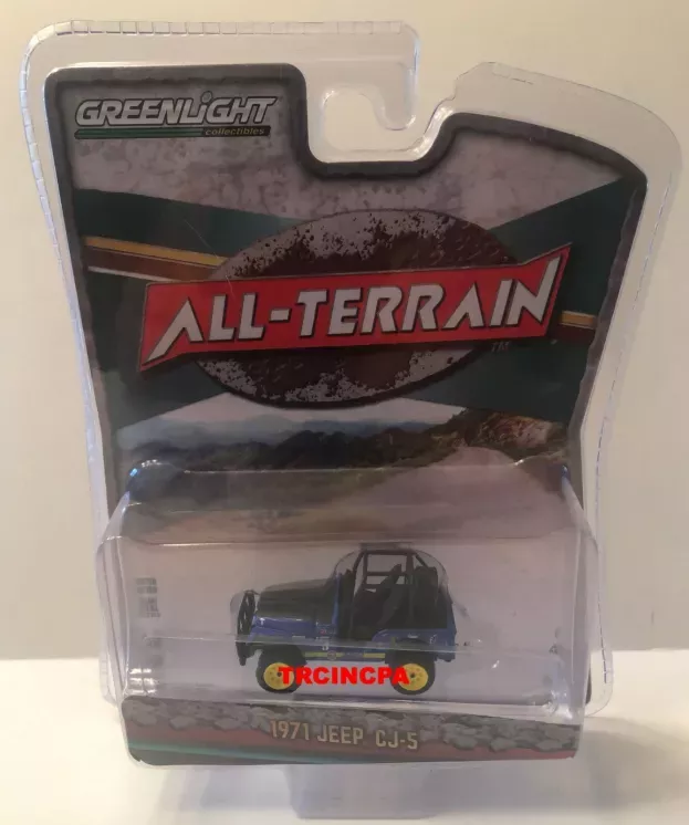 Greenlight Jeep Cj-5 Open 1971 1:64 35130B