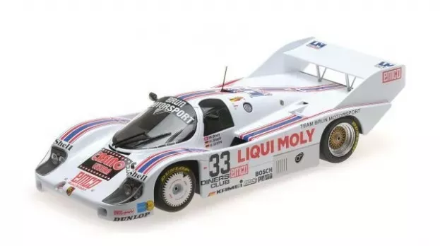 Minichamps Porsche 956k Team Liqui Moly Brun Motorsport N 33 1000km Spa 1983 H.j.stuck H.grohs W.brun 1:18 155836633