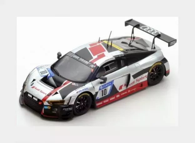 Spark Audi R8 Lms Team Audi Sport Wrt N 10 24h Nurburgring 2017 F.stippler R.rast F.vervish N.muller 1:43 SG300