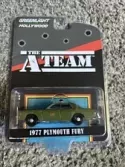 1/64 Greenlight 1977 Plymouth Fury U.S. Army Police Green Diecast Model 44865A