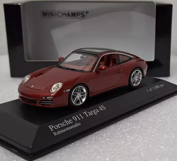 Minichamps Porsche 911 997-2 Targa 4s 2008 1:43 400066460