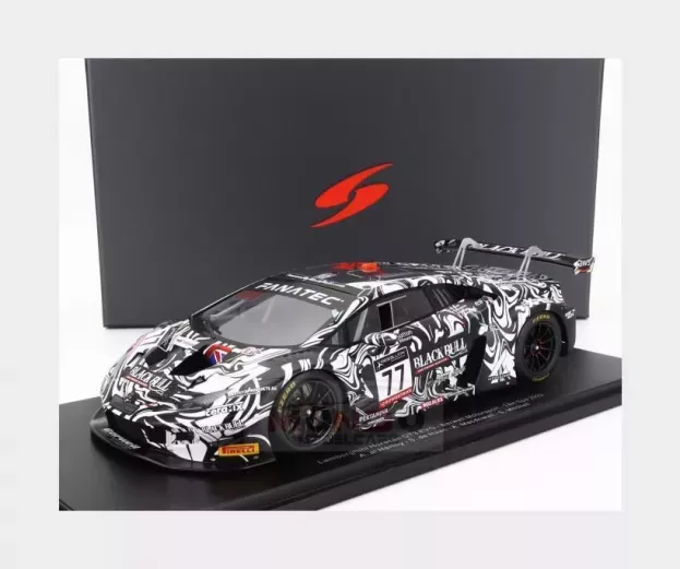 Spark Lamborghini Huracan Gt3 Evo Team Barwell Motorsport N 77 24h Spa 2022 A.al Harthy S.de Haan A.macdowall S.mitchell 1:18 18SB058