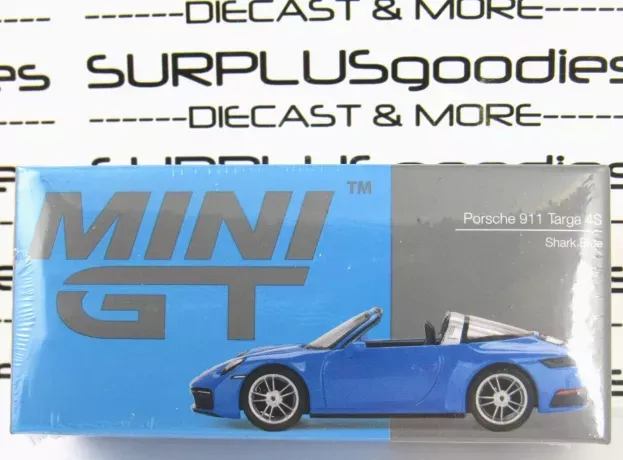 Mini-GT Porsche 911 992 Targa 4s Spider Cabriolet Open Lhd 2020 1:64 MGT00610-L
