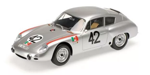 Minichamps Porsche 356b 1600gs Carrera Gtl Abarth N 42 Targa Florio 1962 Herrmann Linge 1:18 107626842