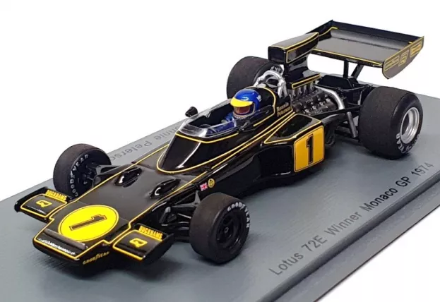 Spark Lotus F1 72e N 1 Winner Monaco Gp 1974 Ronnie Peterson 1:43 S4835