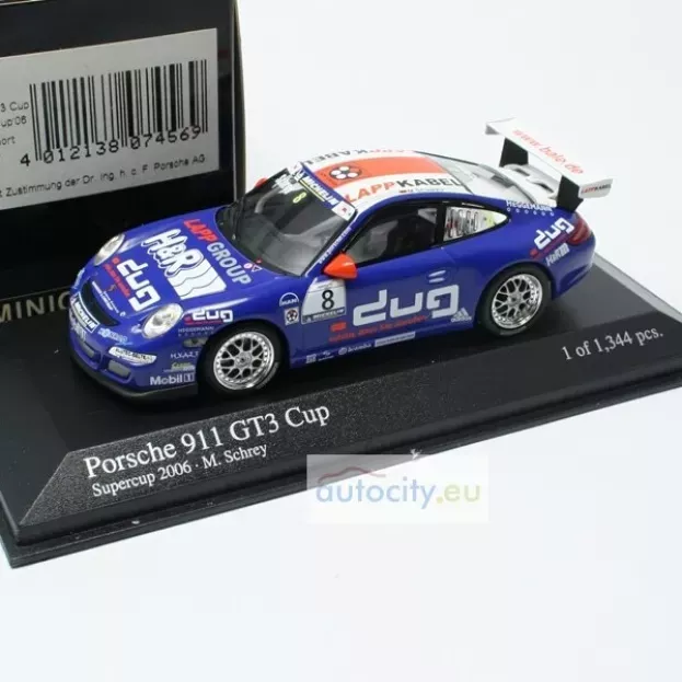 Minichamps Porsche 911 Gt3 N 8 Konrad Motorsport Supercup 2006 Michael Schrey 1:43 400066408
