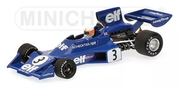 Minichamps Tyrrell F1 Ford 007 1 Elf N 3 Winner Gp Sweden 1974 Jody Scheckter 1:43 400740003