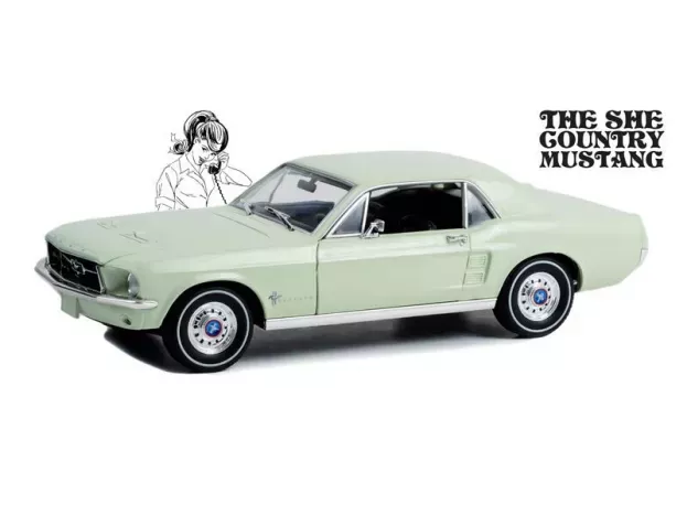 Greenlight Ford Mustang Coupe 1968 The She Country Mustang 1:18 13663