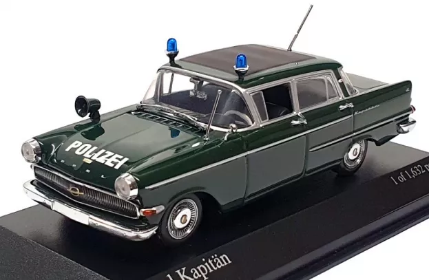 Minichamps Opel Kapitan 1959 Polizei 1:43 40090
