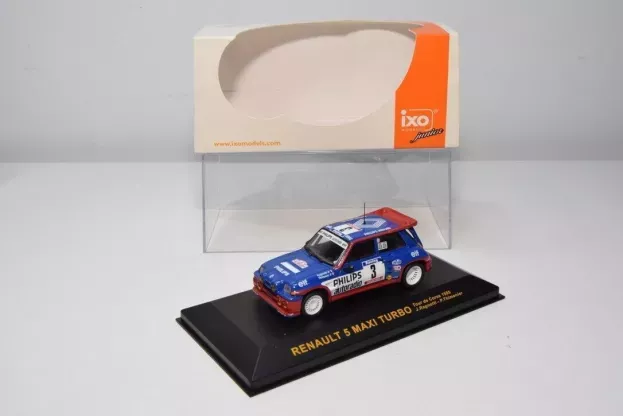 IXO Models Renault 5 Maxi Turbo Philips N 3 Rally Tour De Corse 1985 J.ragnotti P.thimonier 1:43 CIXJ000010