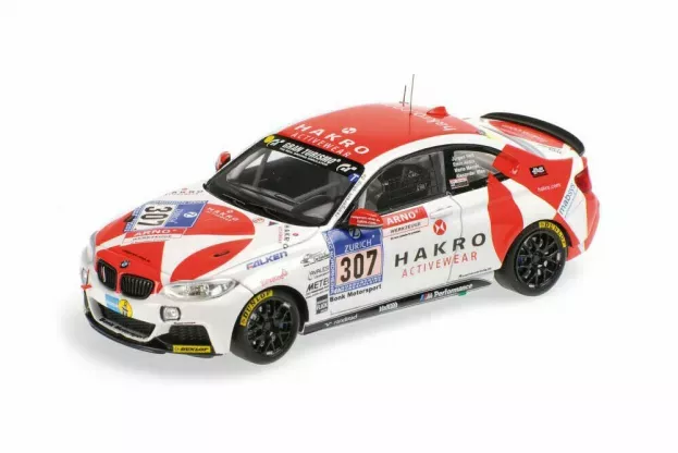 Minichamps Bmw 2-series M235i Team Bonk Motorsport Racing N 307 24h Nurburgring 2015 Nett Akata Mies 1:43 437152507