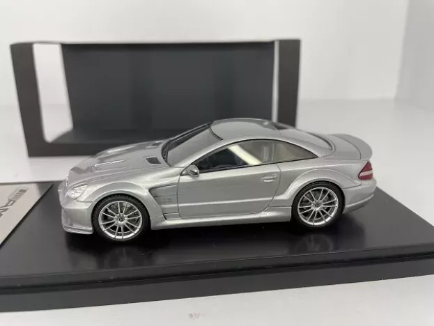 Schuco Mercedes Sl65 Amg r230 V12 Biturbo Black Series 2009 1:43 094302D1