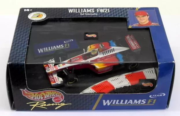 Hot Wheels Williams F1 Fw21 Supertec N 6 Race Version 1999 R.schumacher 1:43 24625