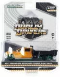 Greenlight 1/64 Dually Drivers 2017 Chevy Silverado 3500 Dump Truck 46040B chase