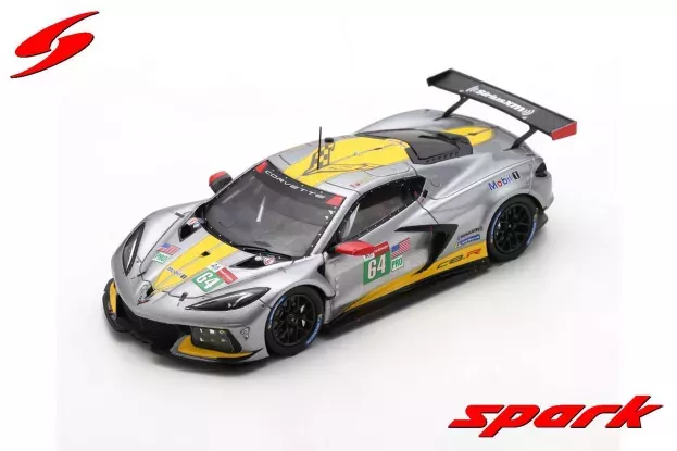 Spark Chevrolet Corvette C8.r 5.5l V8 Team Corvette Racing N 64 24h Le Mans 2021 T.milner A.sims N.tandy 1:43 S8260