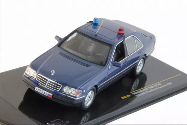 IXO Models Mercedes S600 Russian Presidential Security W140 1993 1:43 MOC102