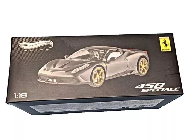 Hot Wheels Ferrari 458 Italia Speciale 2013 1:18 BLY33