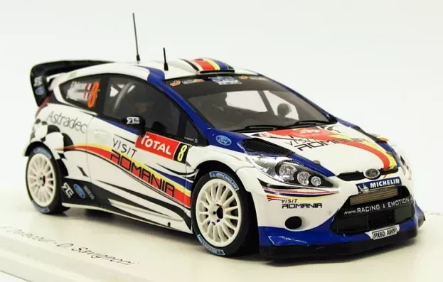 Spark Ford Fiesta Rs Wrc N 8 6th Rally Montecarlo 2012 Francois Delecour Dominique Savignoni 1:43 S3343
