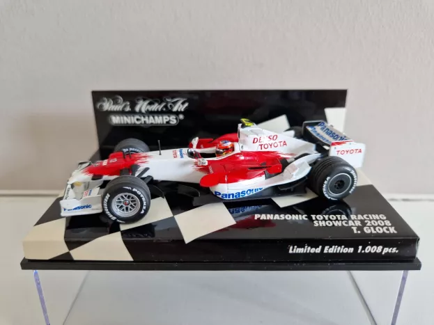 Minichamps Toyota F1 Tf108 N 12 Showcar 2008 T. Glock 1:43 400080082