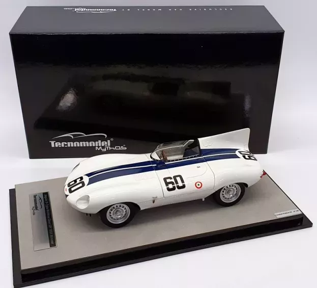 Tecnomodel Jaguar D-type N 60 Winner Watkins Glen 1955 S.johnston 1:18 TM18-157B