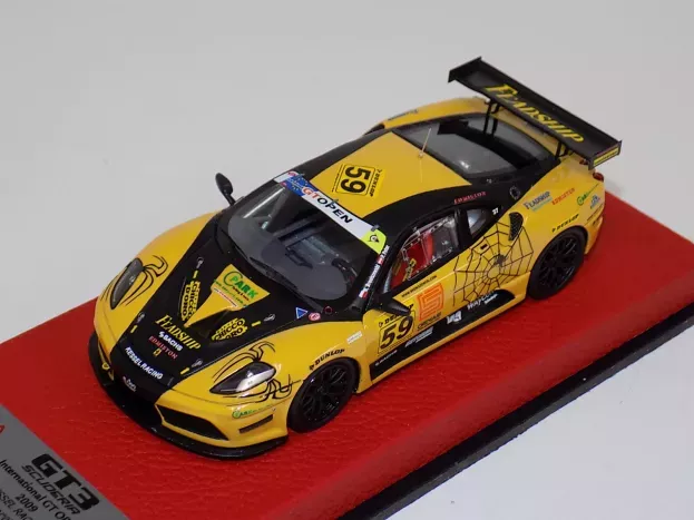 BBR Ferrari F430 Gt3 Scuderia Kessel Racing N 59 Gt Open International 2009 M.broniszewski P.peter 1:43 BBRC18CPRE