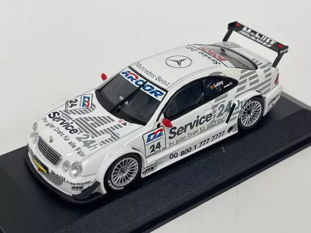 Minichamps Mercedes Clk-class Team Rosberg N 24 Season Dtm 2000 P.lamy 1:43 430003724