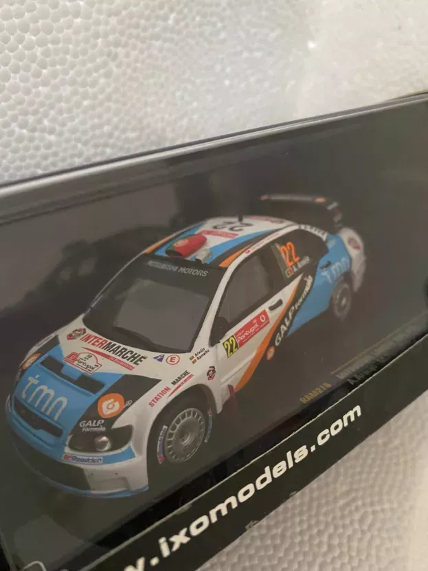 IXO Models Mitsubishi Lancer Wrc N 22 Rally Portugal 2007 A.araujo M.ramalho 1:43 RAM276