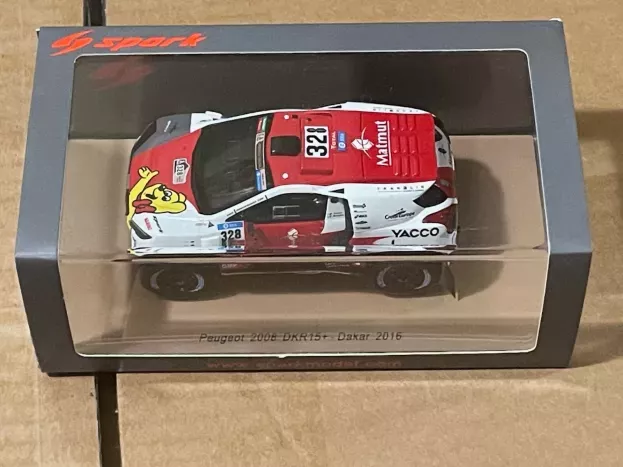 Spark Peugeot 2008 N 328 Rally Dakar 2016 R.dumas F.borsotto 1:43 S4879