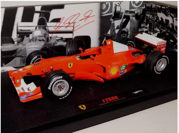 Hot Wheels Ferrari F1 F2000 N 3 Michael Schumacher Winner Japan Gp 2000 World Champion 1:18 N2074