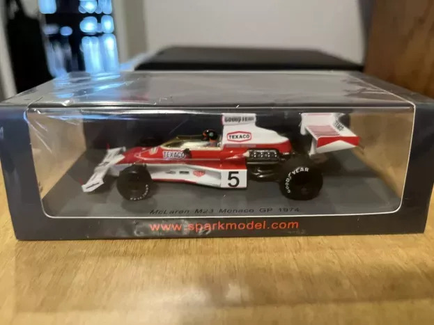 Spark Mclaren F1 M23 N 5 Monaco Gp 1974 E.fittipaldi 1:43 S7147