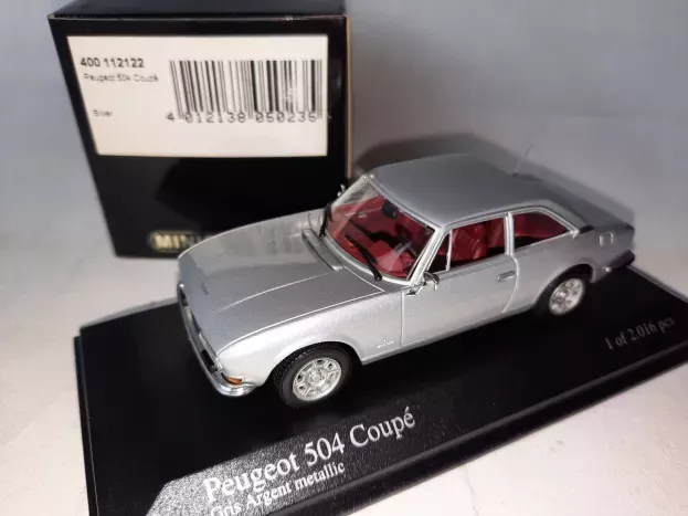 Minichamps Peugeot 504 Coupe 1974 1:43 400112122