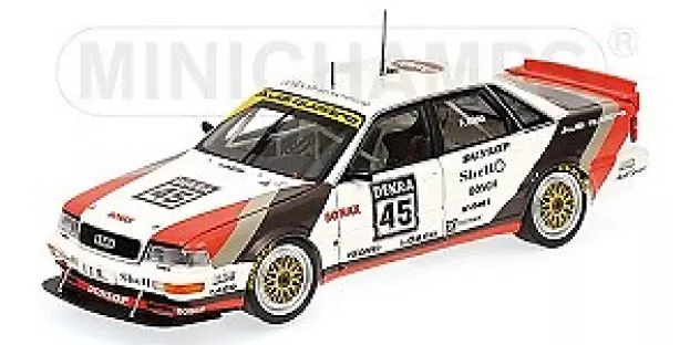 Minichamps Audi V8 Quattro Team Azr N 45 Dtm 1991 F.biela 1:18 100911045