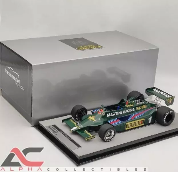 Tecnomodel Lotus F1 79 N 1 Italian Gp 1979 Mario Andretti 1:18 TM18-287A