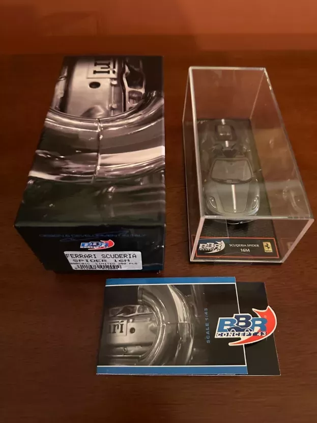 BBR Ferrari F430 Scuderia 16m Spider 2008 1:43 BBRC01C