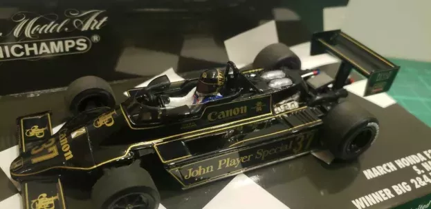 Minichamps March F2 Honda 812 N 37 Winner Big 2 And 4 Race Suzuka Gp 1982 J.player S.nakajima 1:43 417820237