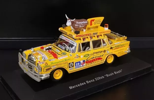 Minichamps Mercedes 220sb W111 Bush Bash 1959 1:43 B66040473