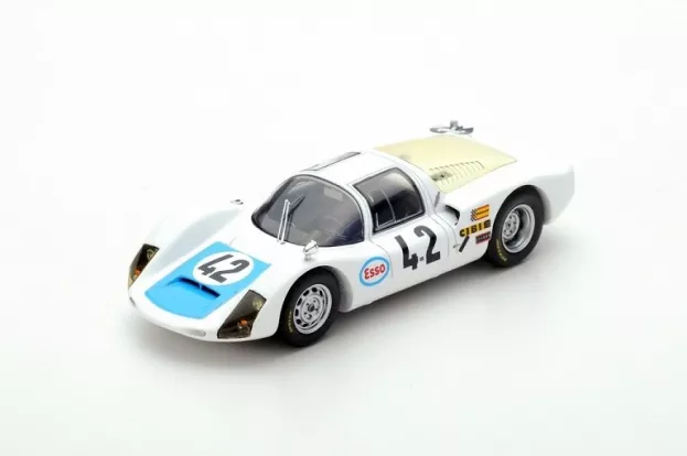 Spark Porsche 906 6 Carrera 6 2.0l Team Christian Poirot N 42 24h Le Mans 1968 C.poirot P.maublanc 1:43 S4685