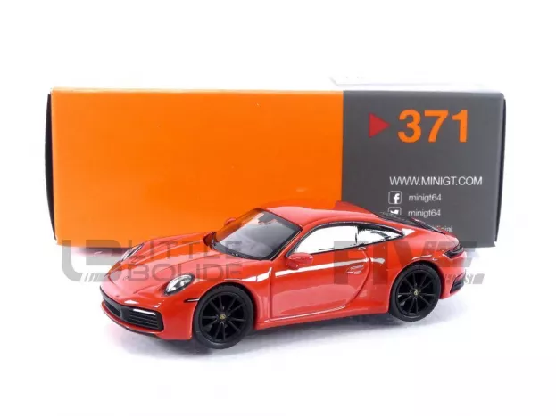 Mini-GT Porsche 911 992 Carrera 4s Coupe Lhd 2020 1:64 MGT00371-L
