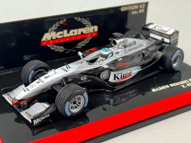 Minichamps Mclaren F1 Mercedes Mp4 18 Testcar 2003 Raikkonen 1:43 34316