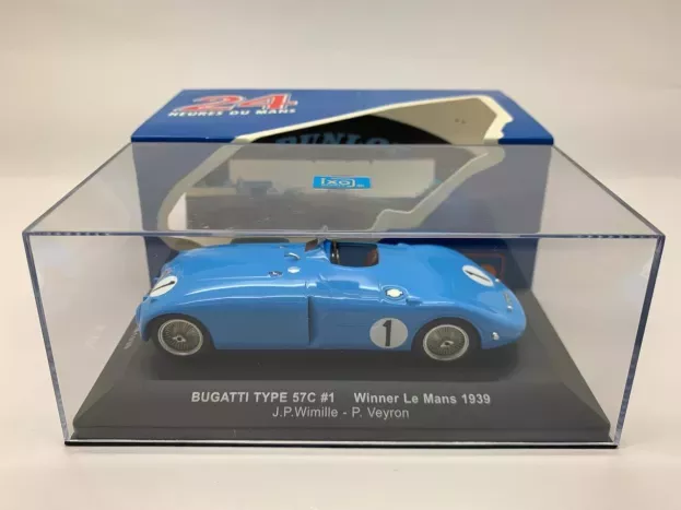 IXO Models Bugatti 57c Tank Spider N 1 Winner 24h Le Mans 1939 J.p.wimille P.veyron 1:43 LM1939
