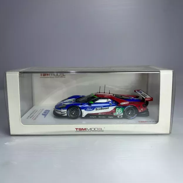 Truescale Ford Gt 3.5l Turbo V6 Team Ford Chip Ganassi Uk N 66 24h Le Mans 2016 O.pla S.mucke B.johnson 1:43 TSM430106