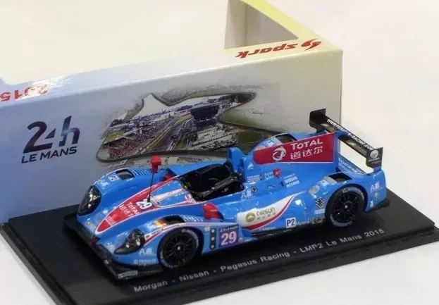 Spark Morgan Lmp2 Nissan Vk45de Team Pegasus Racing 24h Le Mans 2015 L.roussel H.p.tung D.cheng 1:43 S4646