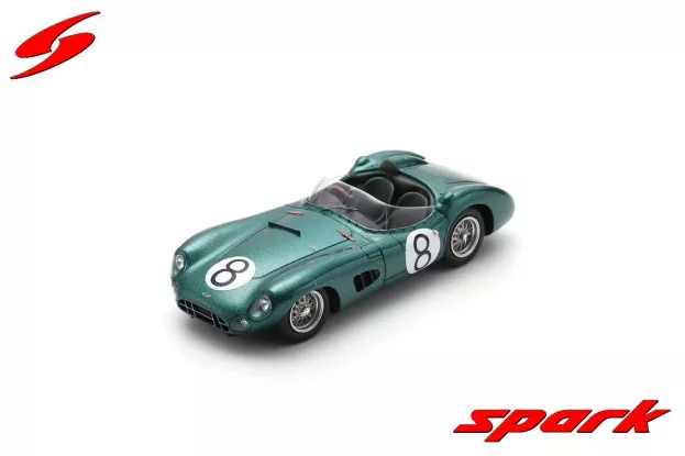 Spark Aston Martin Dbr1 3.0l S6 Team Maj I.b. Baillie N 8 24h Le Mans 1960 I.baille J.fairman 1:43 S2444