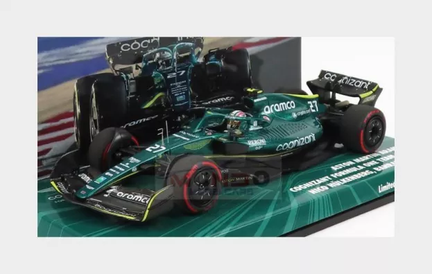 Minichamps Aston Martin F1 Amr22 Team Aramco Cognizart N 27 Bahrain Gp 2022 Nico Hulkenberg 1:43 447220127
