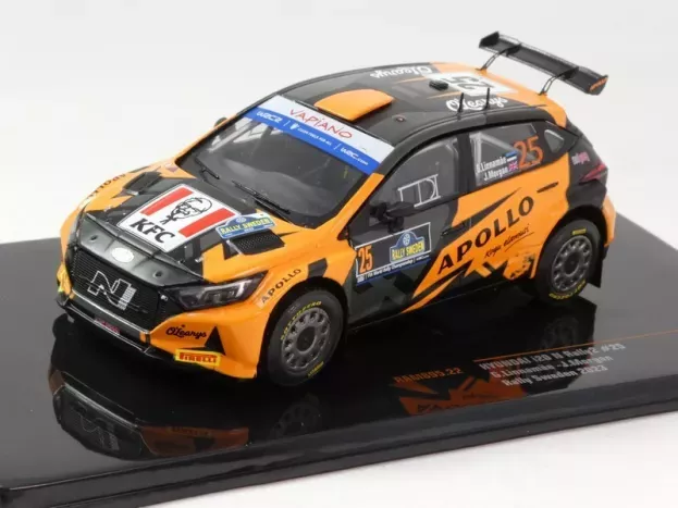 IXO Models Hyundai I20 N Rally2 N 25 Rally Sweden 2023 G.linnamae J.morgan 1:43 RAM895.22