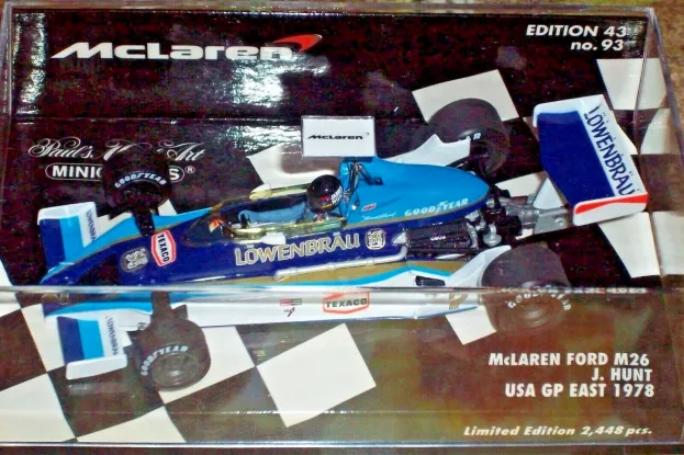 Minichamps Mclaren F1 M26 Ford N 7 Usa Gp 1978 J.hunt 1:43 530784397